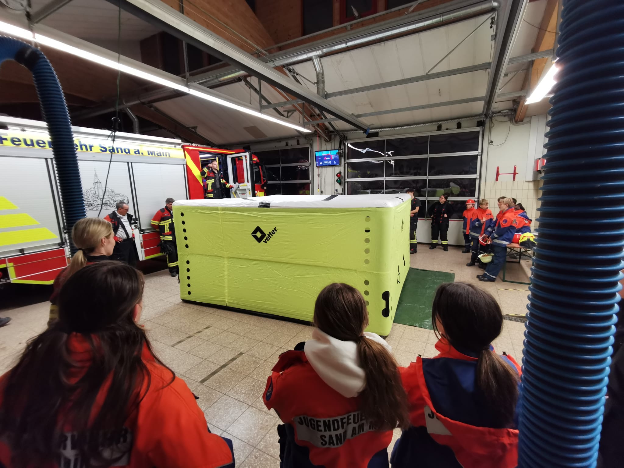 Knoten, Leitern, Sprungretter